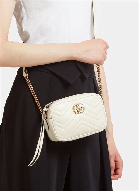 gucci mini gg marmont 2.0 matelassé leather crossbody bag|gucci marmont small price.